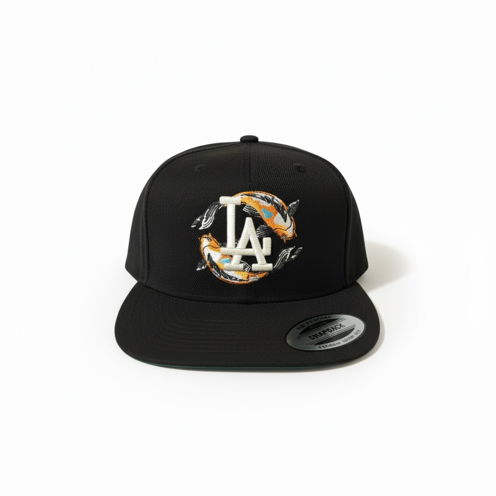 LA Koi SnapBack (BLK)