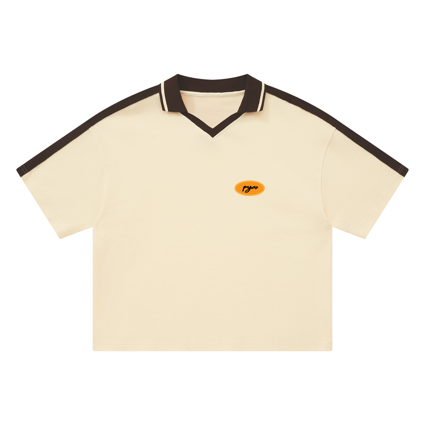 Unisex Color Block Polo Shirt