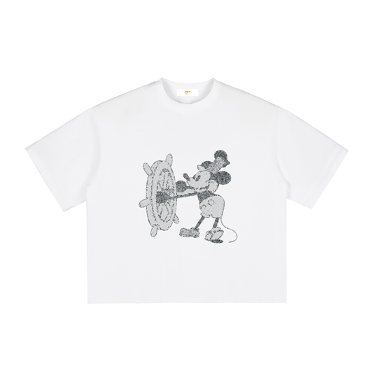 Vintage BOAT Washed Boxy T-Shirt