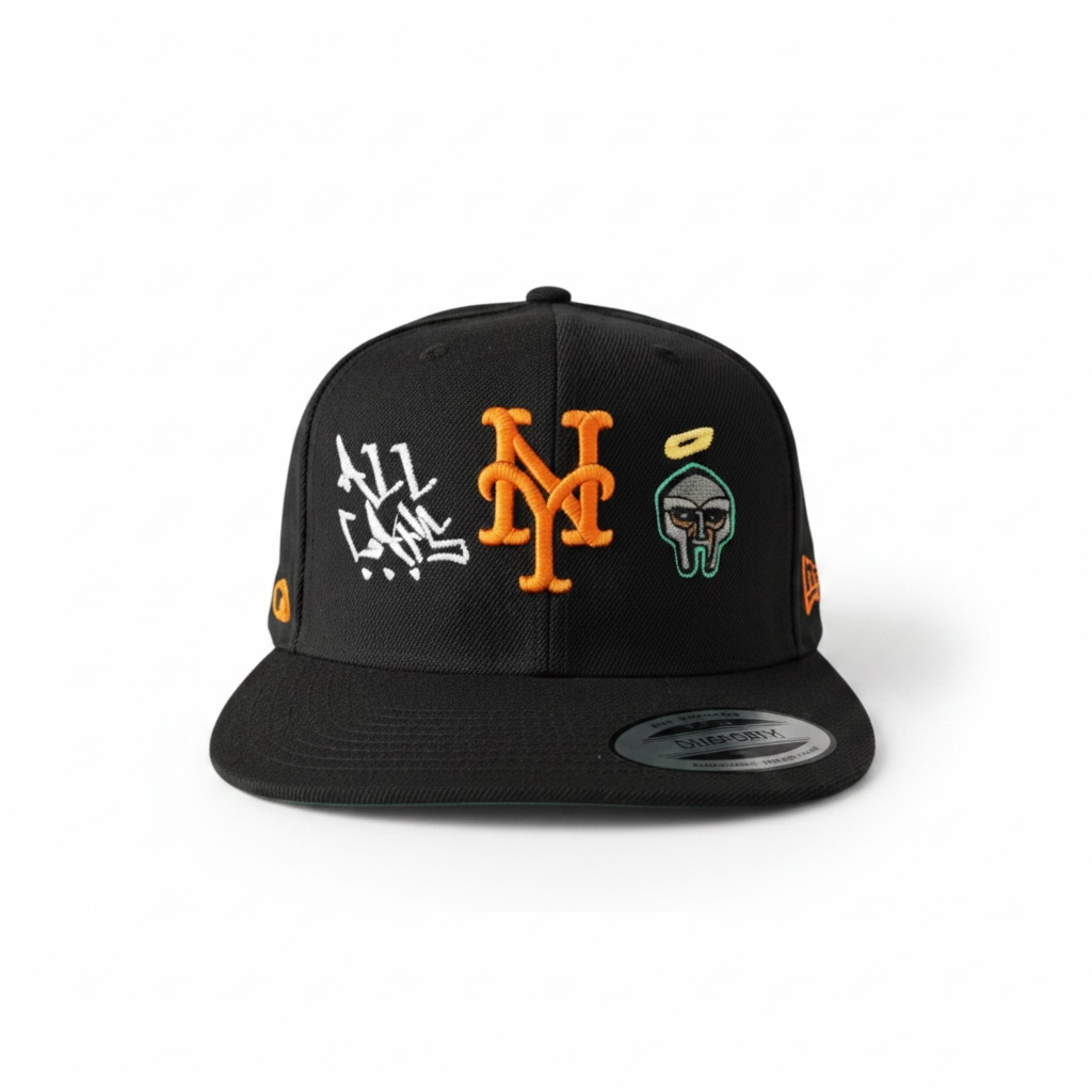ALL CAPS SnapBack (BLK)